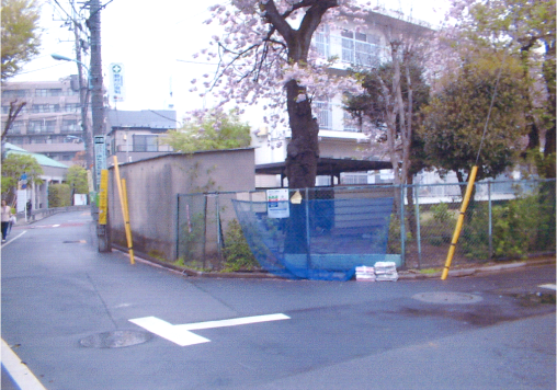 竣工前：既設社宅建物