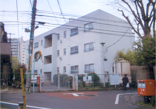 竣工前：既設社宅建物