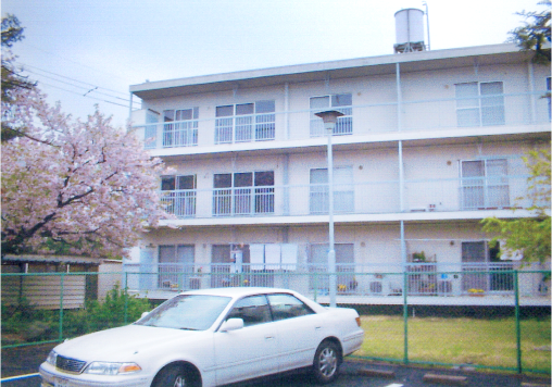 竣工前：既設社宅建物